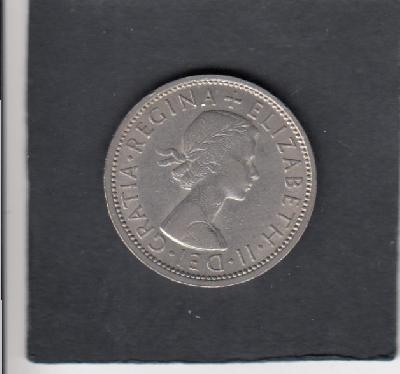 Beschrijving: 2 Shillings  ELIZABETH II